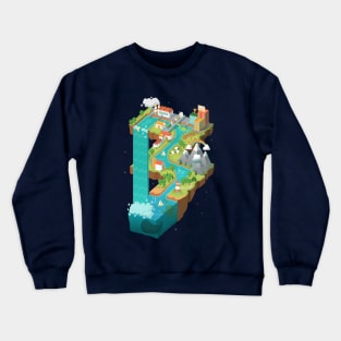 Perpetual World Crewneck Sweatshirt